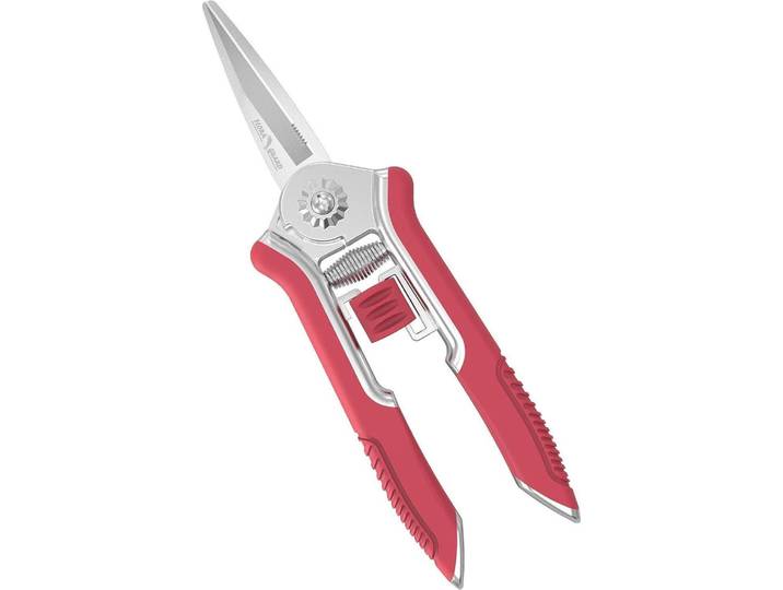 FLORA GUARD 16,5 cm Gartenschere mit Micro-Tip Edelstahl Klinge