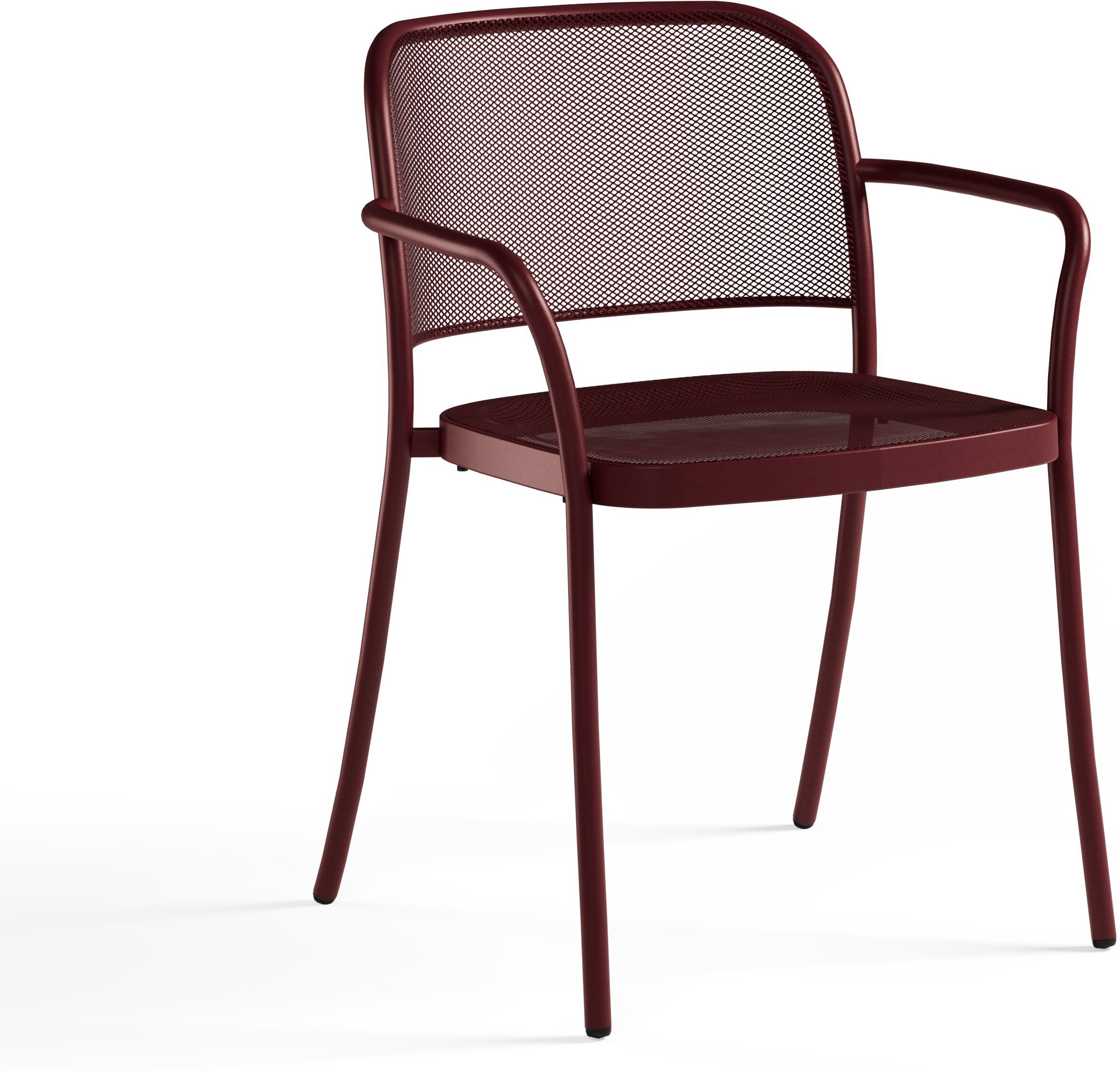 Emu Café 557 Armlehnstuhl (intenserot (46, INTENSE RED)) intenserot (46, INTENSE RED)