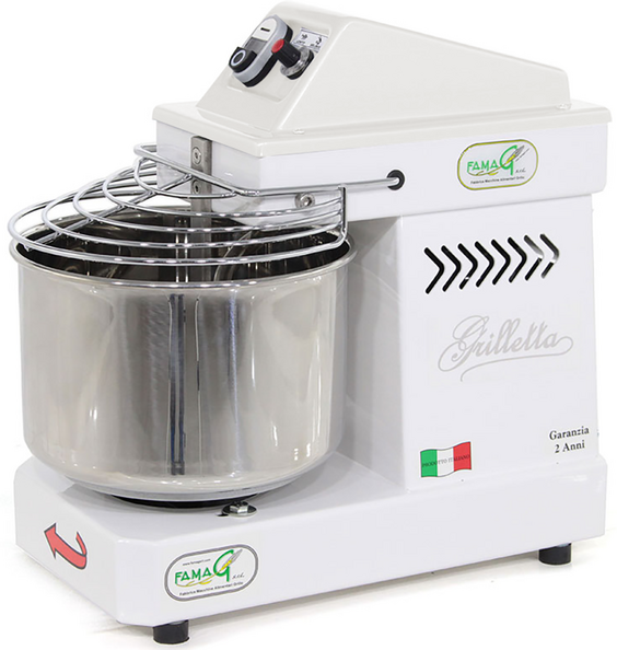 Famag Grilletta IM 5-10V - Spiralkneter - 5 kg - 10 Geschwindigkeiten