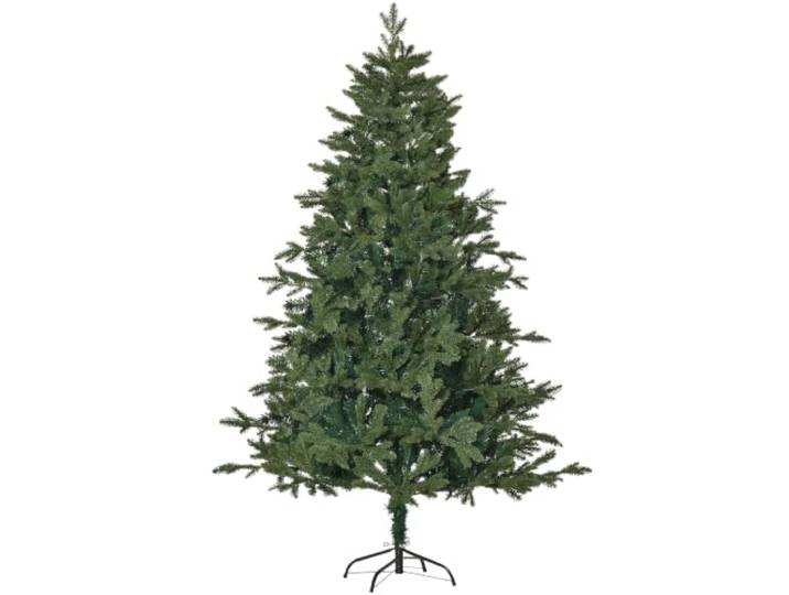 HOMCOM Künstlicher Weihnachtsbaum 180 cm mit 748 Spitzen Metallständer