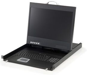 LevelOne KVM-8901DE console a rack 48,3 cm (19") 1440 x 900 Pixel Nero (KVM-8901DE)