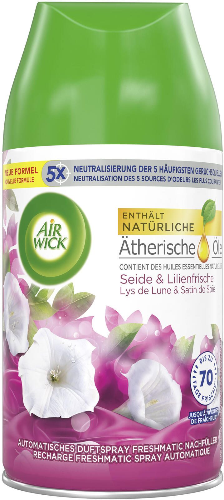 AIRWICK Raumduft-Nachfüller Seide & Lilienfrische 250,0 ml 3239097