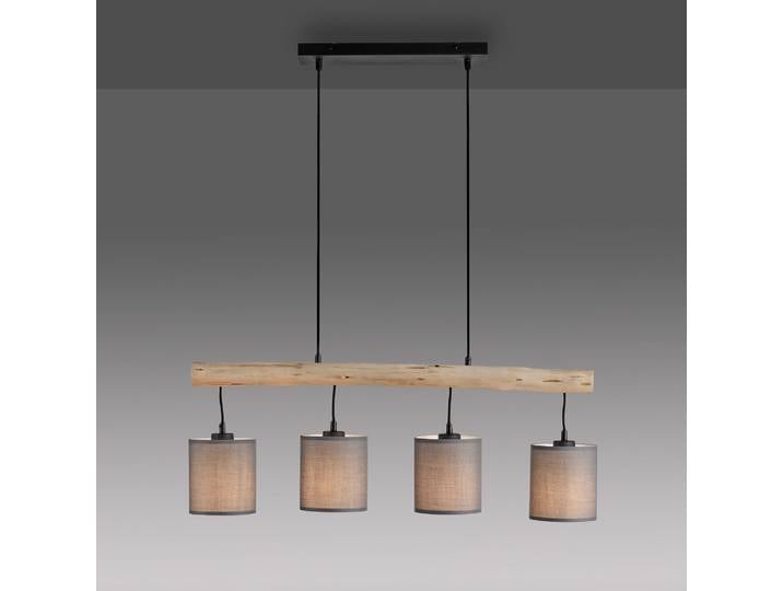 Suspension 14 x 60 x 83cm Gris Coton E27