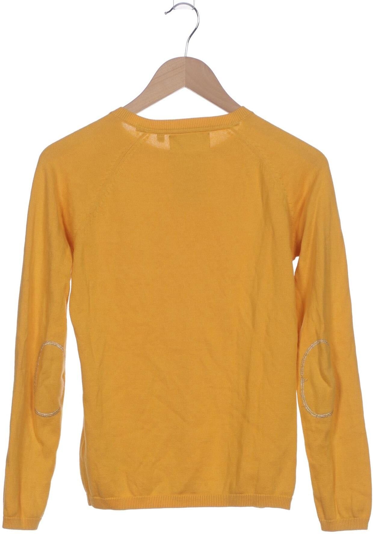 Marie Lund Damen Pullover, Gelb, Gr. M, Baumwolle - Second Hand