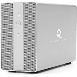 OWC Mercury Elite Pro Dual (2.5", 3.5"), Festplattengehäuse, Silber