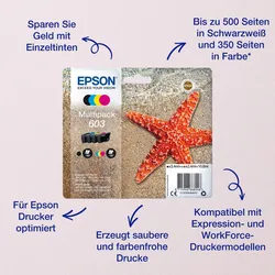 originale Druckerpatronen Schwarz 3,4 ml 603 IC13T03U14010
