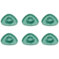 Westmark 6 Eierbecher Tri, dreieckig, mint-grün, 207022EM