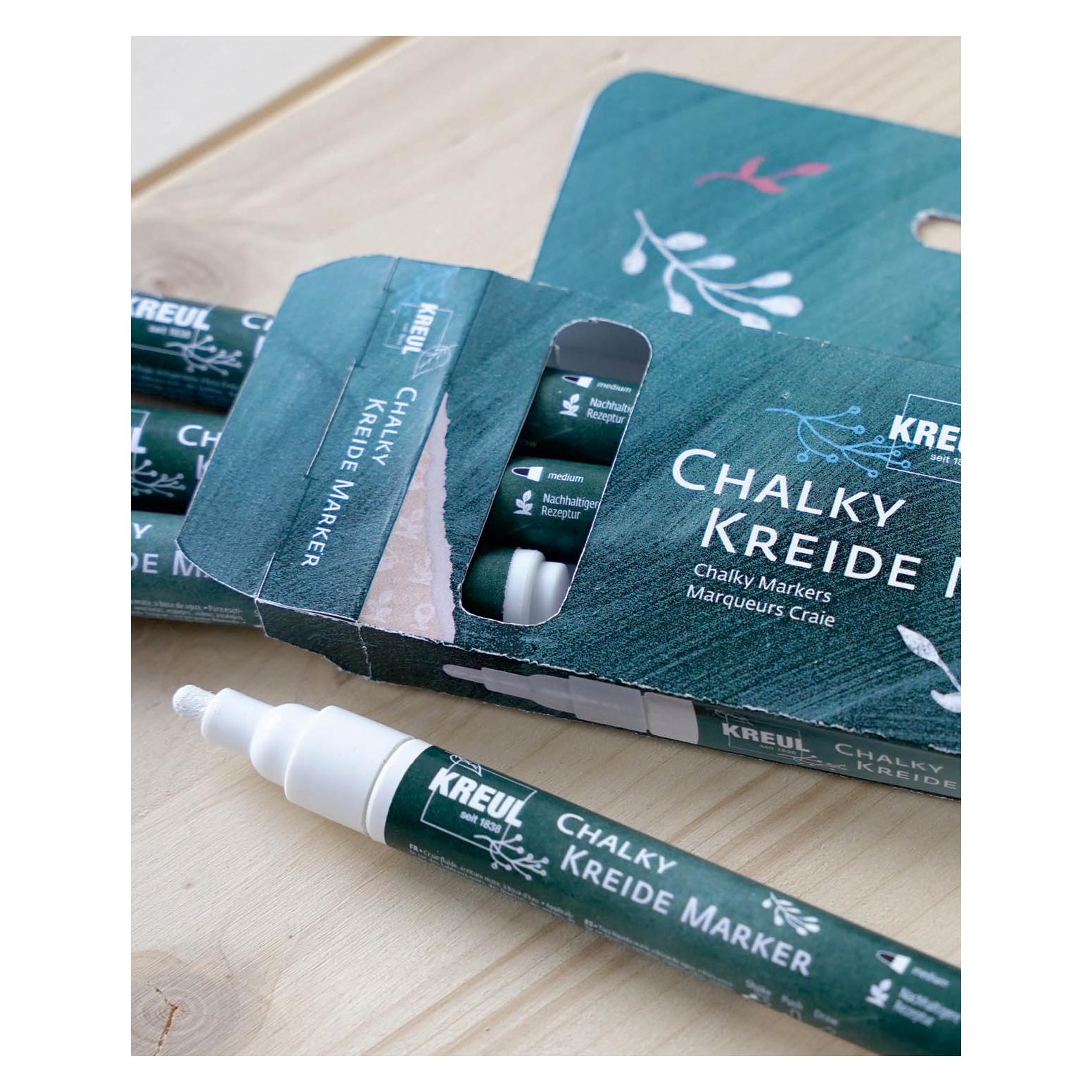 Mgb KREUL Chalky Kreidemarker medium Winter 4er Set (4x) (22708)