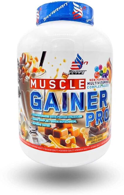 Bavarian Elite Gainer Pro con Digezyme 3KG Vainilla-Caramelo