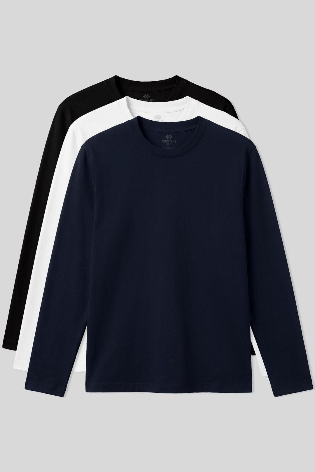 Herren 3-teiliges Baumwoll-Jersey-Outfit
