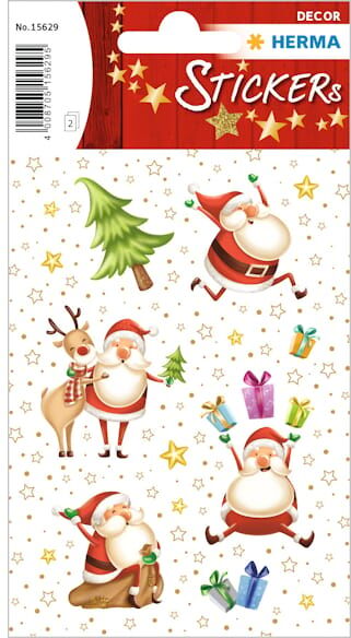 Herma stickers Decor Merry Christmas (2) 10st