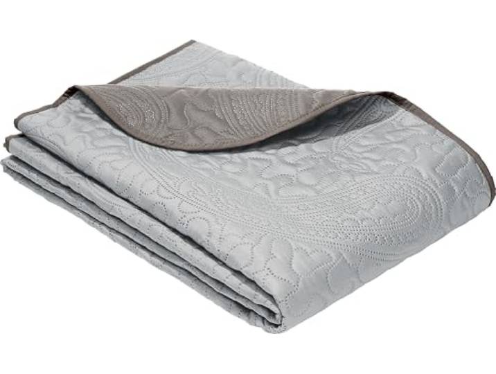 Erwin Müller Tagesdecke Polyester Kiesel Größe 220x250 cm