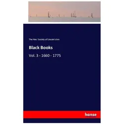 Black Books, Belletristik von The Hon Society of Lincoln's Inn