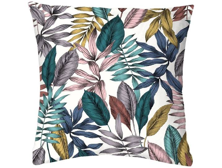 Home Fashion Kopfkissenbezug Blätter 65x65 cm