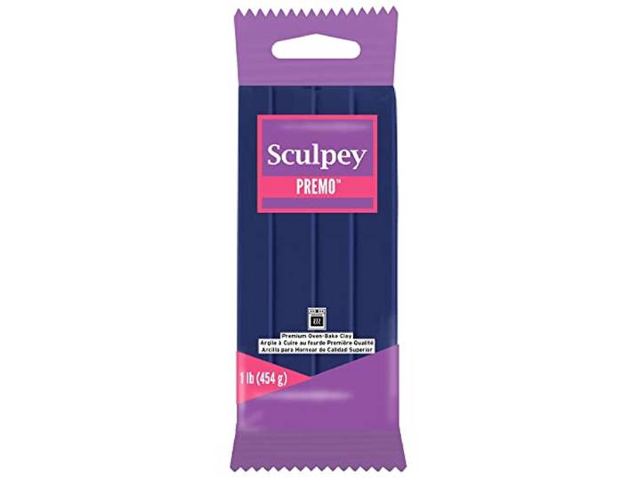 Sculpey PE1 5562 Oven-Bake Clay, Ultramarine Blue Hue
