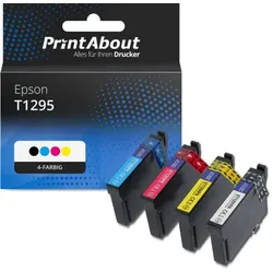 Druckerpatrone kompatibel mit Epson T1295 - 4-farbig - Multipack