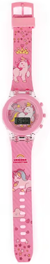 Inspire Curations Cartoon Unicorn Kids Digital Watch Light Up Colorful LED Wristwatch Toy unicorn One Watch