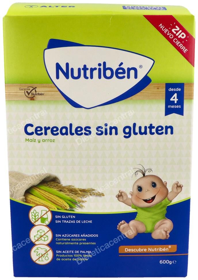 Nutriben nutriben cereales s/gluten 600gr.