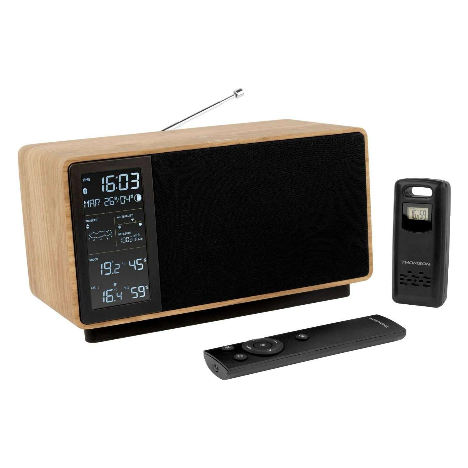 Thomson Speaker + Weather Station WS202 (FM, Bluetooth) (TH390377)