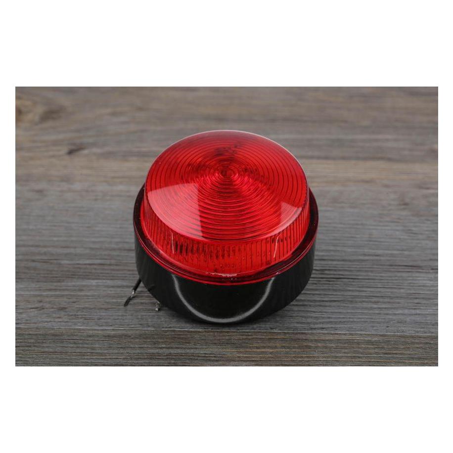 RS PRO Xenon Blitz Signalleuchte Rot, 10 100 V dc, 20 72 V ac, Ø 76mm x 50mm (1879651)