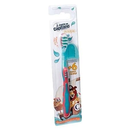 Capitano Pasta Del - Junior Captain Toothbrush - Toothbrush for kids 6+ - (Weich, 1x) (33120758)