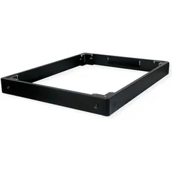 Roline Sockel für Netzwerkschrank, Serverschrank Zubehör, Schwarz