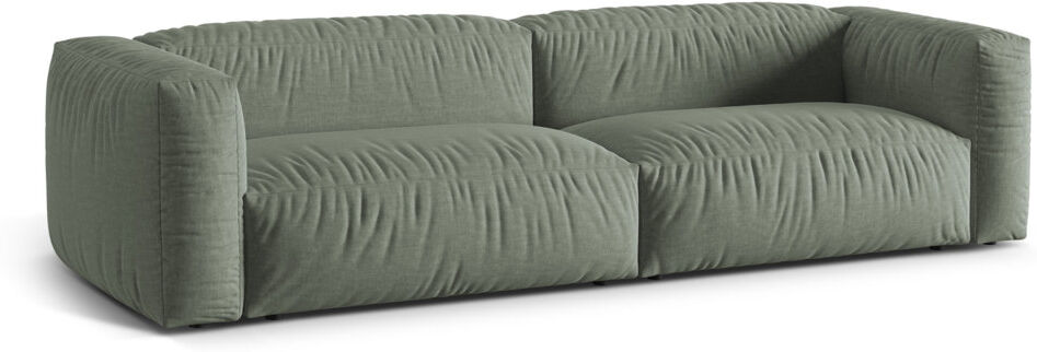 Brayden Studio Carlens Sofa Moss Green/Structured Fabric 4