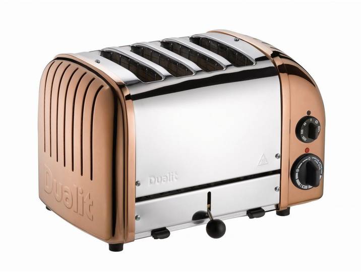 Dualit Toaster Dualit Classic 4er-Toaster Kupfer
