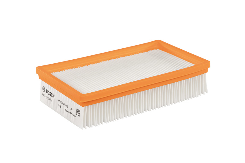 Bosch Polyester-Flachfaltenfilter. Für Staubsauger 2607432034