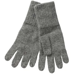 Alpaka-Handschuhe in Melange grau von DW-Shop, Grau