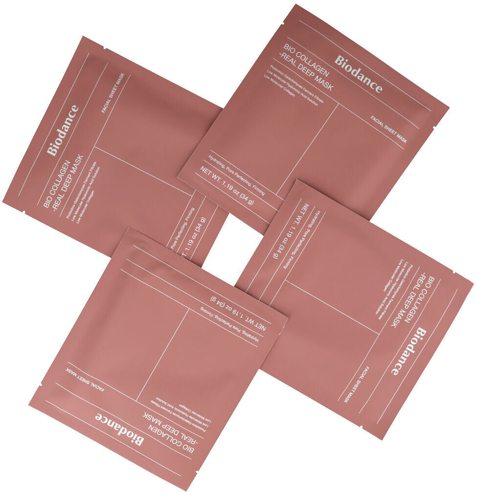 Biodance Bio Collagen Real Deep Mask 4 x 34 g