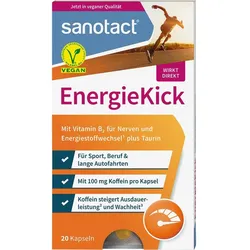 Sanotact Energiekick Kapseln 20 ST