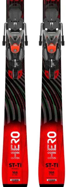 Carving Ski Rossignol Hero ST TI K + NX 12 (162cm - Rot)