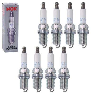 Ngk 8x Zündkerze PFR6W-TG [Hersteller-Nr. 5547] für VW, Audi