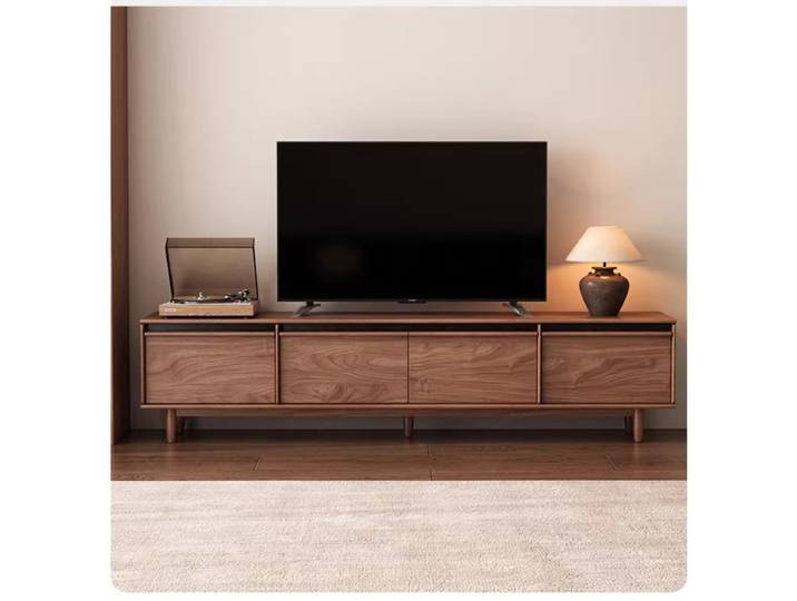 Meubles TV de Luxe en Bois, Meubles Design pour la Maison, Organisateur de Rangement, Table TV, Meubles Mobiles Modernes pour Salon