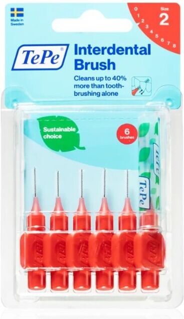 TePe Interdental Brush 0.5 Red 6 Units
