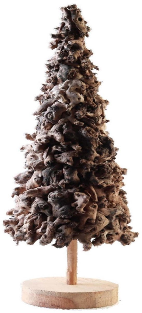Mars & More Kerstboom op voet met pallet Hoogte: 160 cm