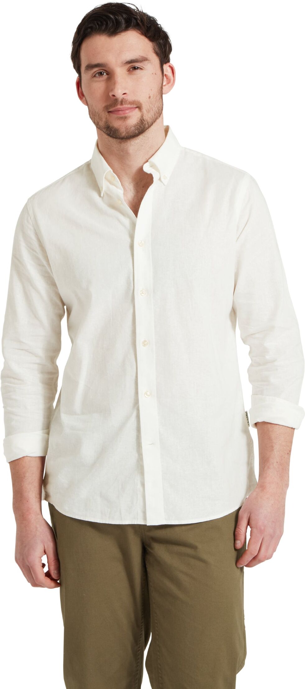 Schöffel Country Walsingham Linen Shirt - White - Size 2XL - Men