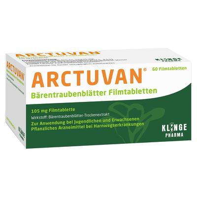 Arctuvan Bärentrauben Filmtabletten 60 St