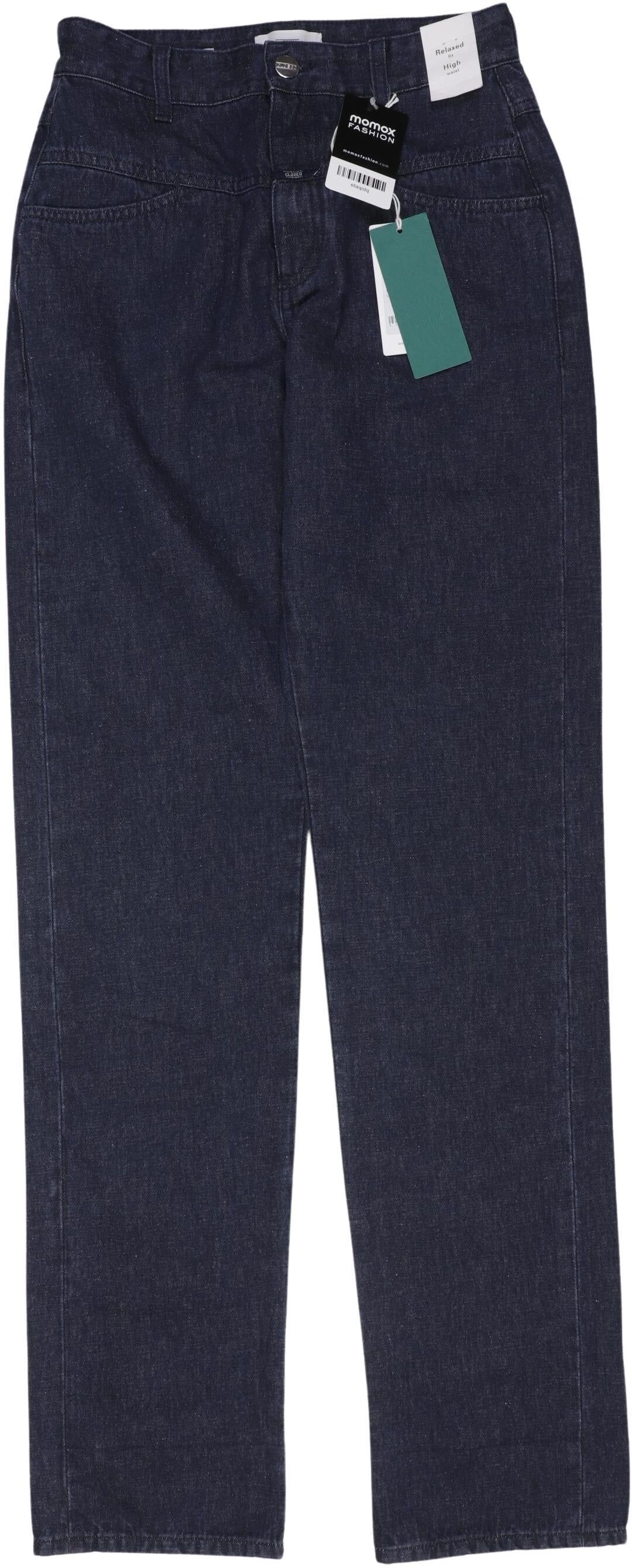 Closed Damen Jeans, Marineblau, Gr. W27, Baumwolle / Hanf - Second Hand
