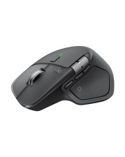 Logitech MX Master 4 Maus 8 Tasten kabellos Bluetooth 2,4 GHz kabelloser Empfänger USB Graphite (910-007562)