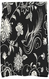 E by Design 18 x 30-inch, Traditional Bird Floral, Floral Print Hand Towel