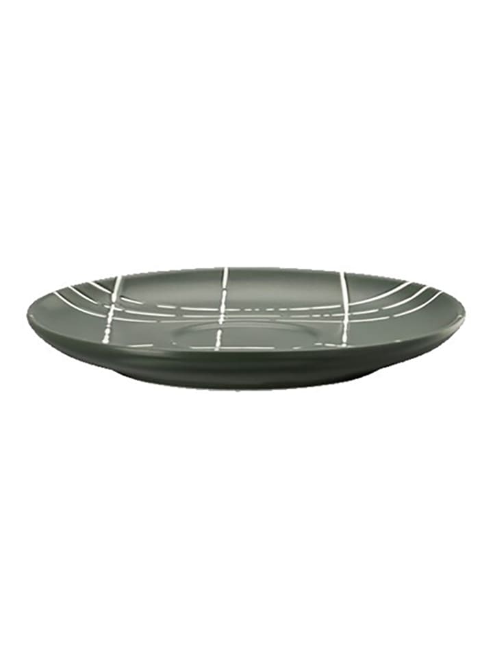 Thomas Espresso-Untertasse "Fun" in Grün/ Weiß - Ø 11,6 cm - onesize