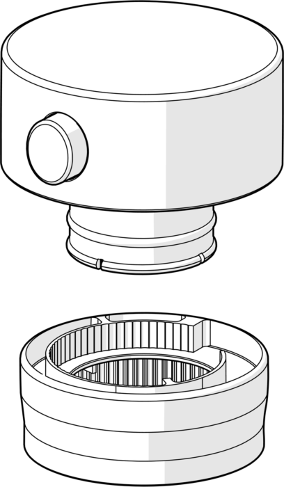 Hansa Temperatur-Wählgriff 59914360 59914360