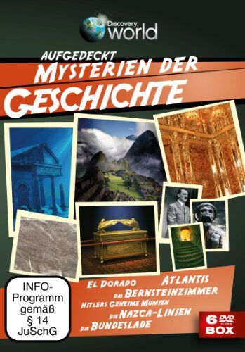 Aufgedeckt Mysterien der Geschichte [6 DVDs] - Preis vom 02.10.2026 23:42:20 h