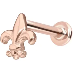 14 Karat Gold Labret mit Innengewinde LILIE