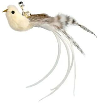 Inspired Living Suction Cup Feather Bird Cat Teaser Toy 2