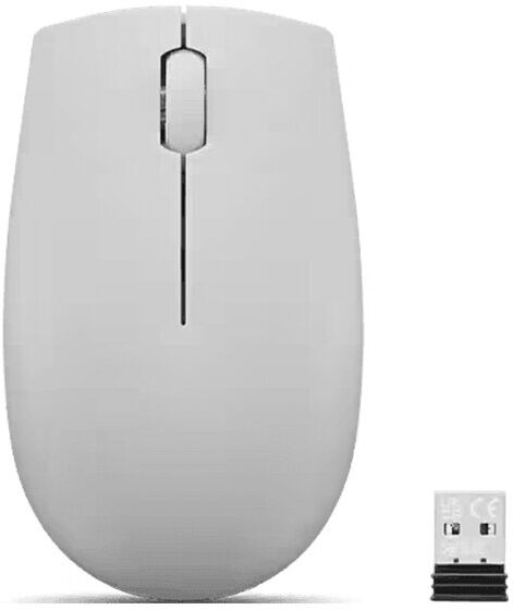 RATO LENOVO 300 WIRELESS ARTIC GREY