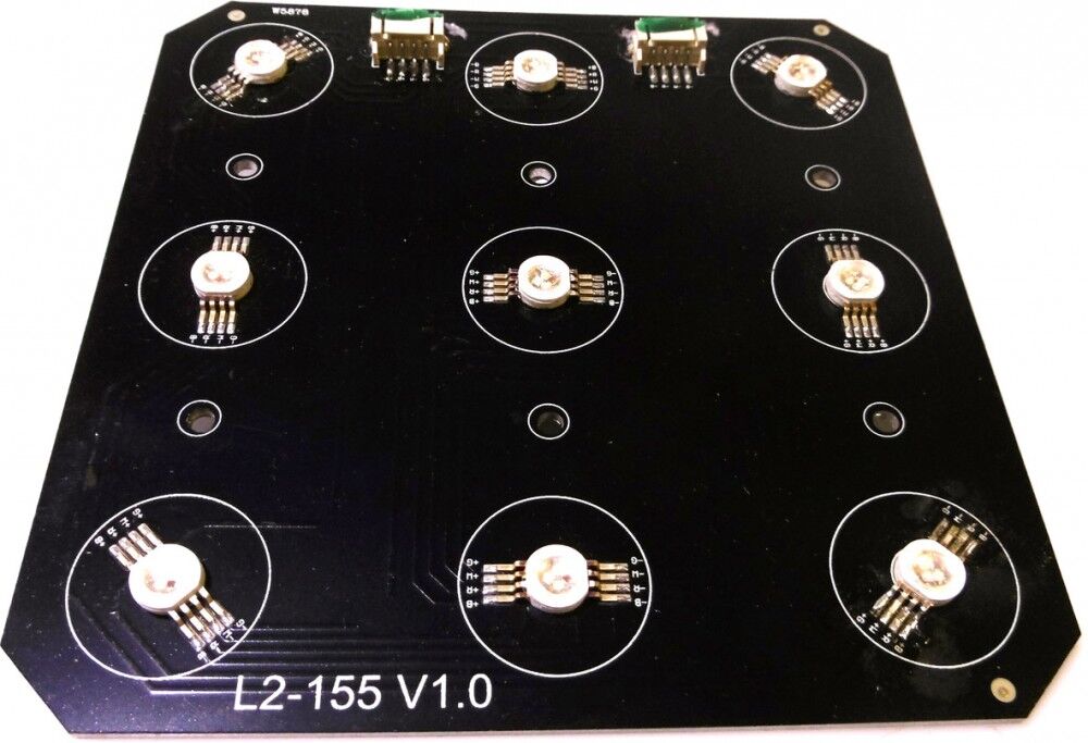 Ersatzteil Platine (Led) Led Party Panel Rgb+uv (L2-155 V1.0)
