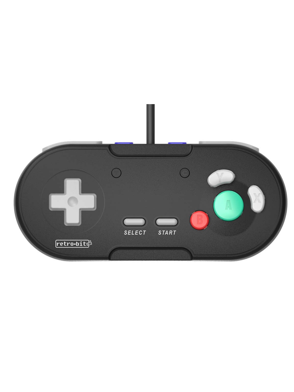 Retro-bit Retro-Bit Legacy GC Wired Pad Black - Wired Controller - Nintendo GameCube